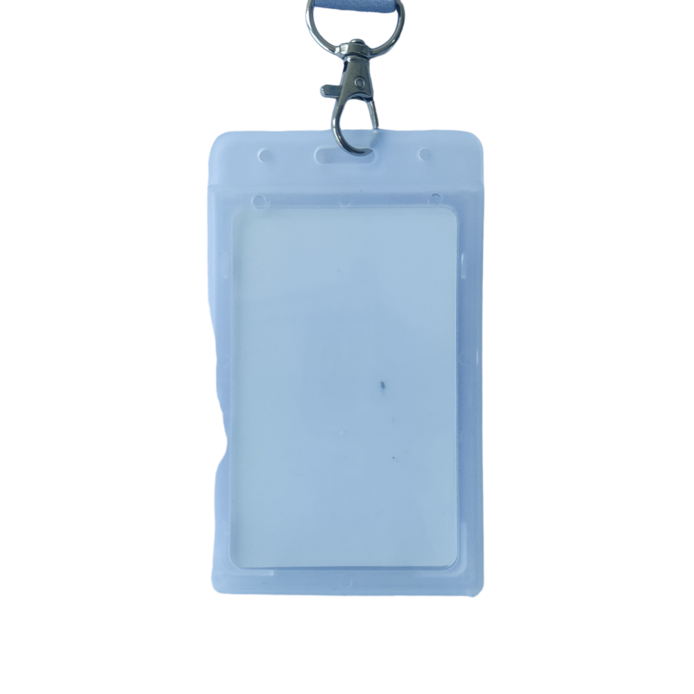 Vertical Box ID Card Holder with Natural Color CH -40 -V