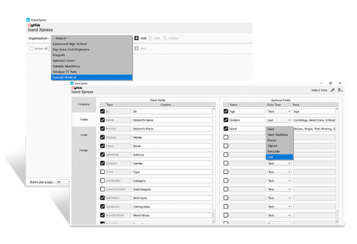 ID Card Software with Inbuilt Designer & Photo Editing with Package Print